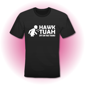 T-Shirt zwart 'HAWK TUAH'