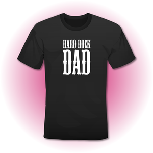 T-Shirt zwart 'HARD ROCK DAD'